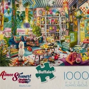 Buffalo David Bitton Green and Blue Puzzle Games